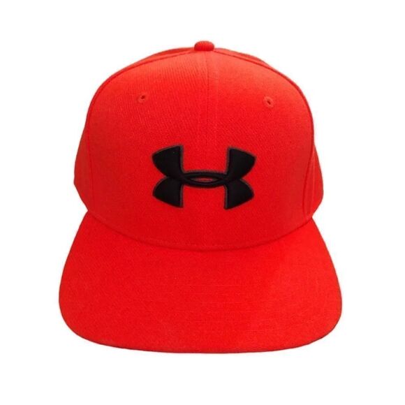 Under Armour Huddle 2.0 Orange Teal Snapback Hat Bundle of 2 - Picture 3 of 15
